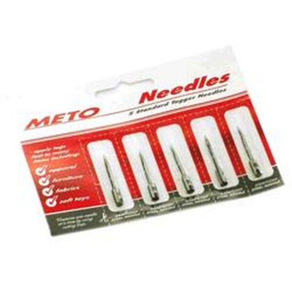 Meto Replacement Needles for Standard Pistol Tagger 5 Pack