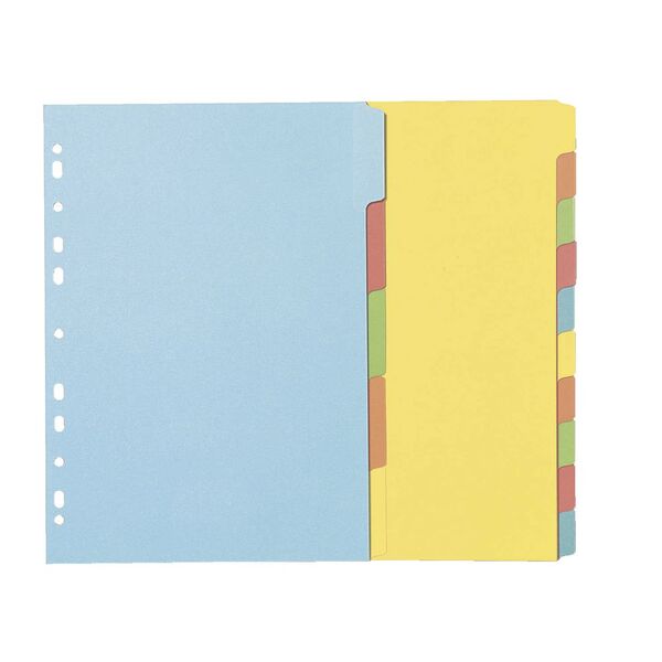 Marbig A4 Erasable Divider with 10 Tabs