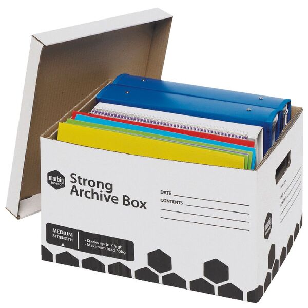 Marbig Strong Archive Box 18 Pack