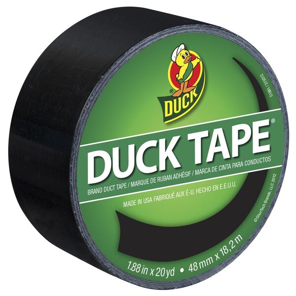 Duck Duct Tape Black 48mm x 18.29m