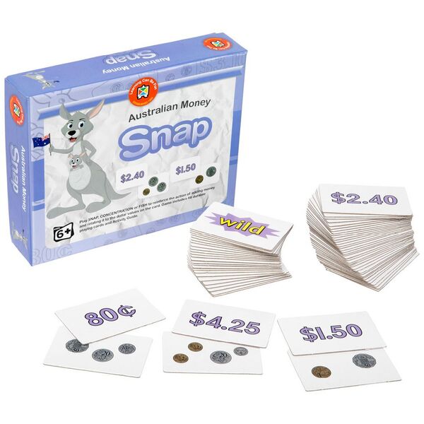 Learning Can Be Fun Adding Money Snap Game