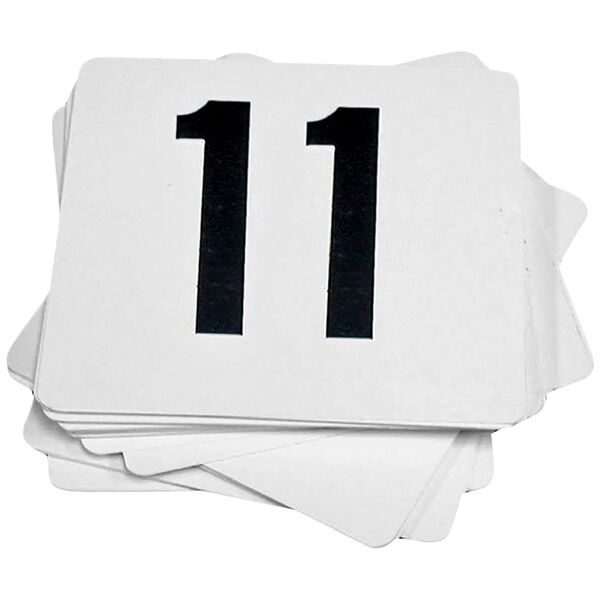 Esselte Table Numbers 11-20 White