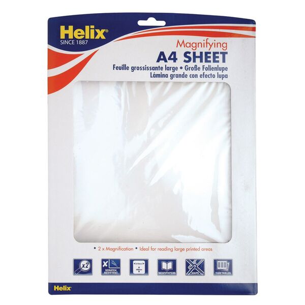 Helix A4 Magnifying Sheet