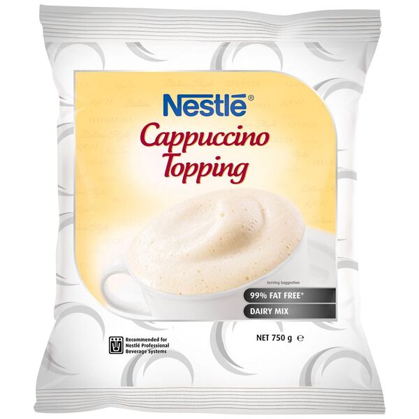 Nestlé Cappuccino Topping Soft Pack 750g