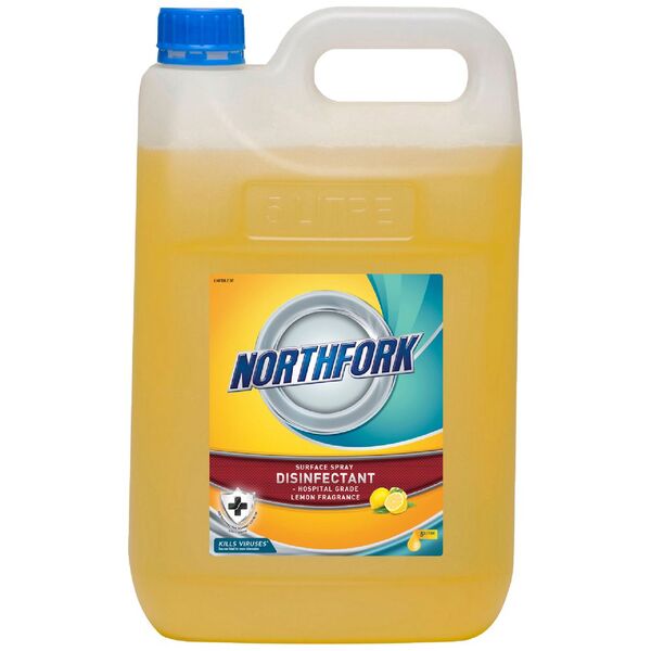 Northfork Hospital Grade Lemon Disinfectant 5L
