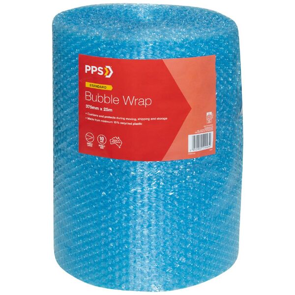 PPS 375mm x 25m Bubble Wrap Roll