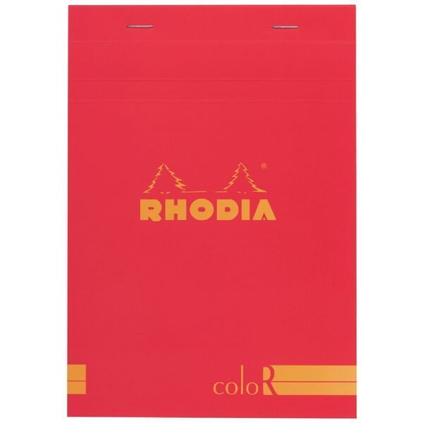 Rhodia No. 16 Premium Lined Notepad Red