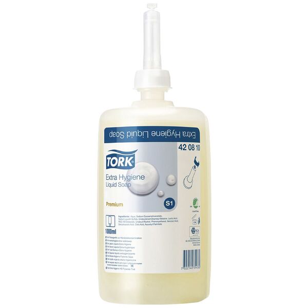 Tork S1 System Extra Hygiene HD Liquid Soap 1L