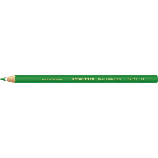 Staedtler Noris Club Maxi Coloured Pencils 12 Pack Green