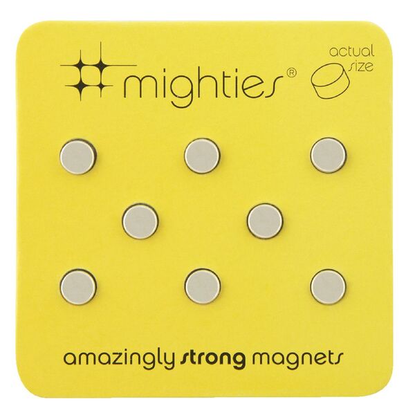 Three By Three Mighties Magnets 8 Pack