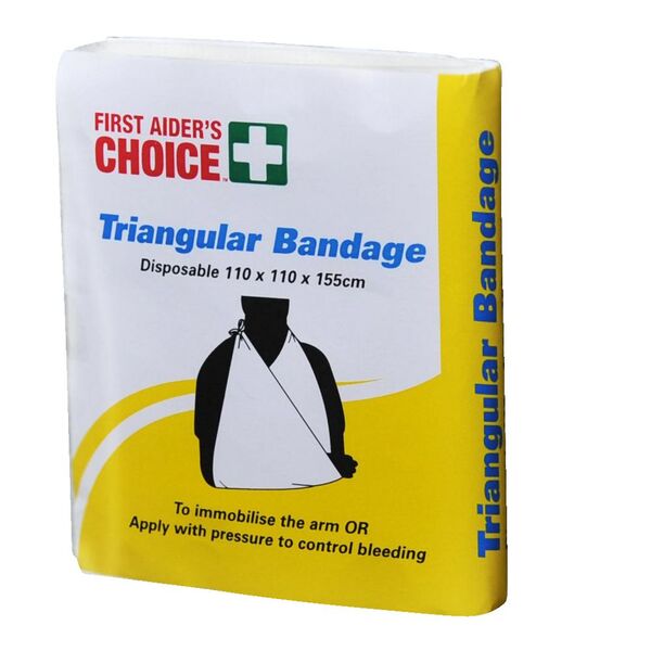 First Aiders Choice Triangular Bandage Disposable