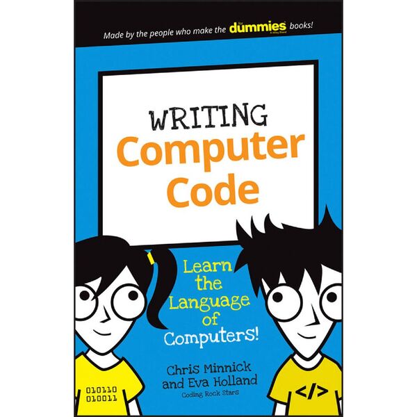 Writing Computer Code for Dummies Junior Book