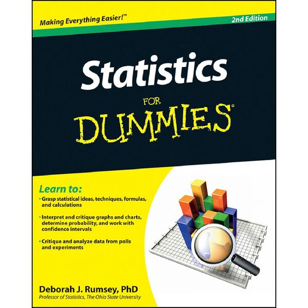Statistics For Dummies Book