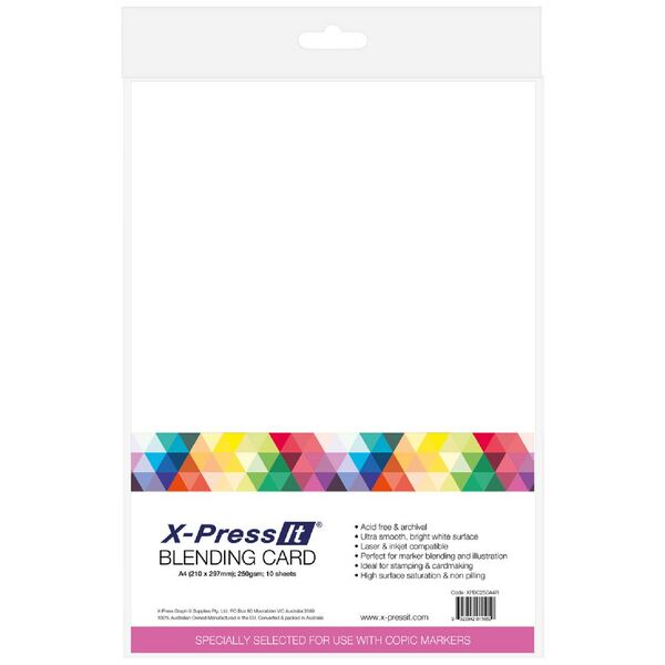 X-Press It A4 Blending Card 10 Pack