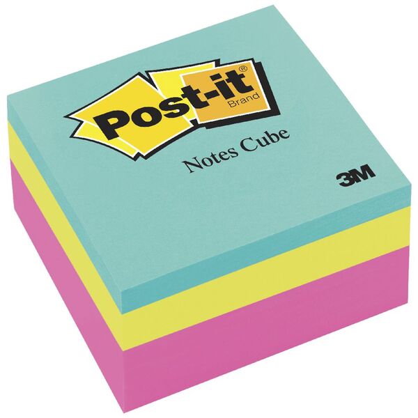 Post-it Notes Cube 76 x 76mm Pink Wave