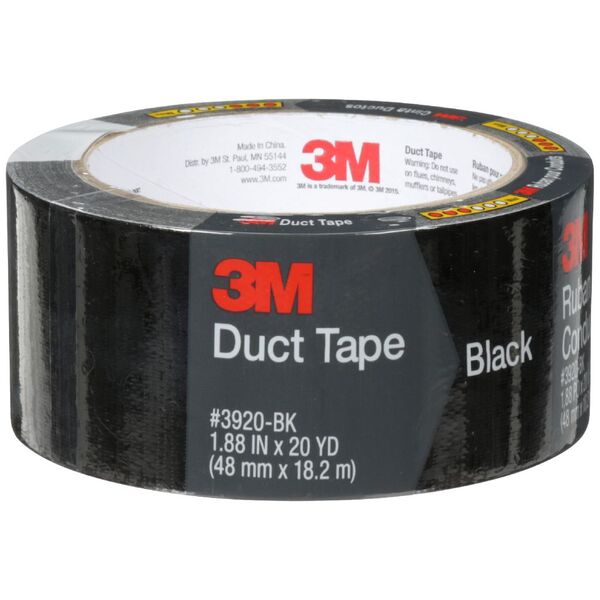 3M Duct Tape 48mm x 18.2m Black