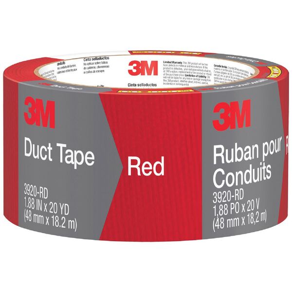 3M Duct Tape 48mm x 18.2m Red