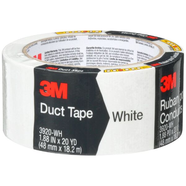 3M Duct Tape 48mm x 18.2m White