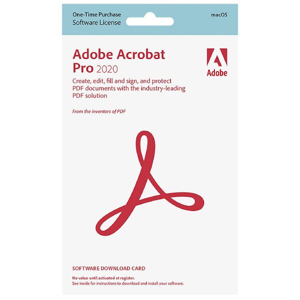 Adobe Acrobat Pro 2020 Mac Commercial Download