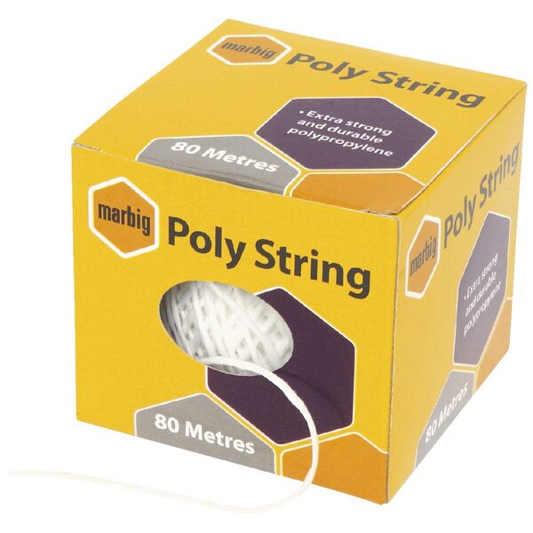Marbig Poly String 80m Roll