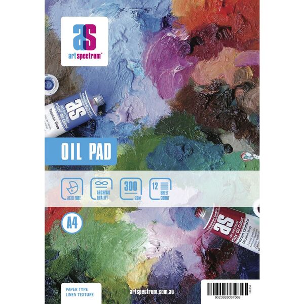 Art Spectrum A4 Oil Pad 300gsm 12 Sheets