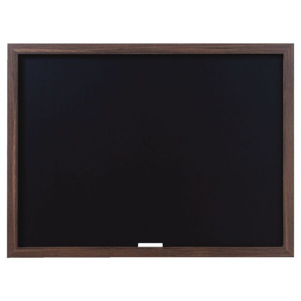 Bi-Office Optimum Chalkboard 600 x 450mm Walnut