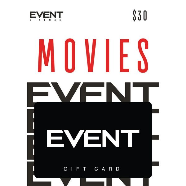 Event Cinemas Gift Card $30