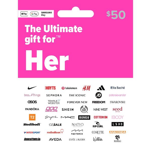 Ultimate Her Gift Card $50