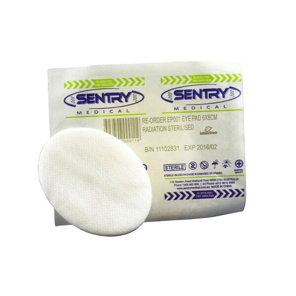 Sentry Medical Eye Pads 50 Pack
