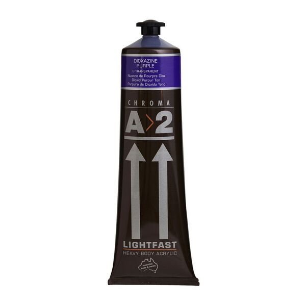Chroma A2 Lightfast Students Acrylic 120mL Dioxazine Purple