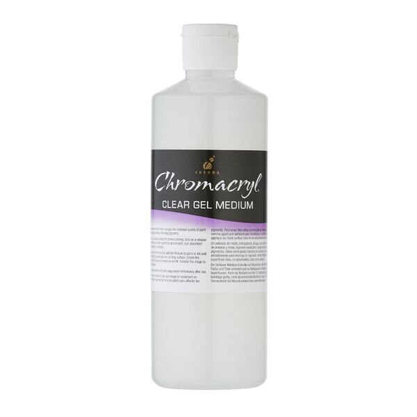 Chromacryl Clear Gel Medium 500mL