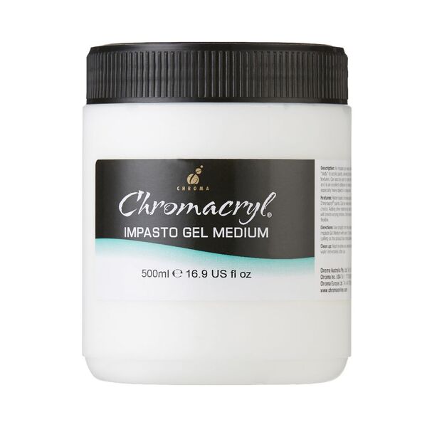 Chromacryl Impasto Gel Medium 500mL
