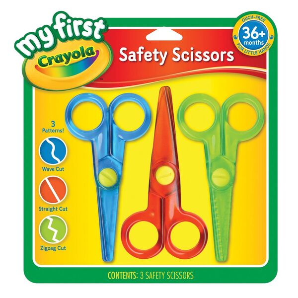 Crayola My First School Safety Scissors 3 Pack