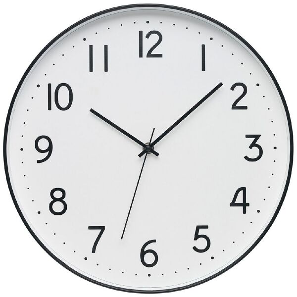 Degree Station 36cm Clock Black