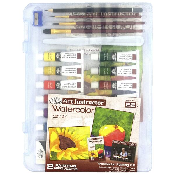 Royal & Langnickel Small Clearview Watercolour Set 22 Piece | Officeworks