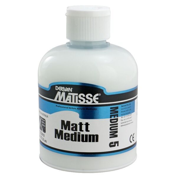 Derivan Matisse Matte Medium 250mL