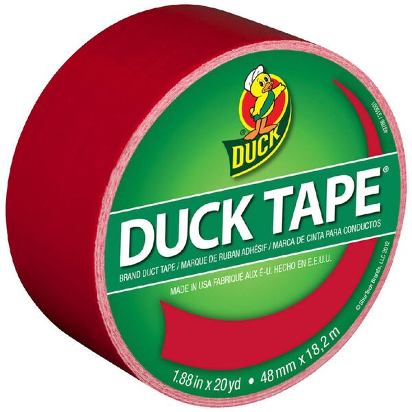 Duck Duct Tape 48mm x 18.2m Red