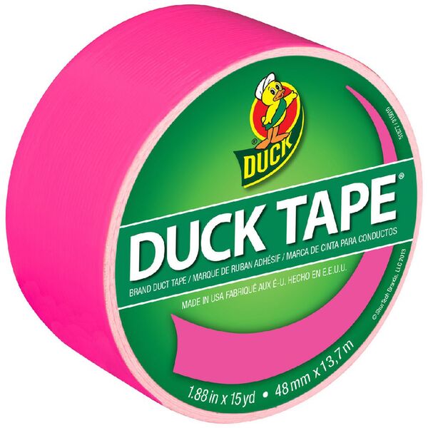 Duck Duct Tape Neon Pink 48mm x 13.71m