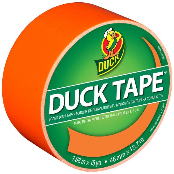 Duck Duct Tape Neon Orange 48mm x 13.71m