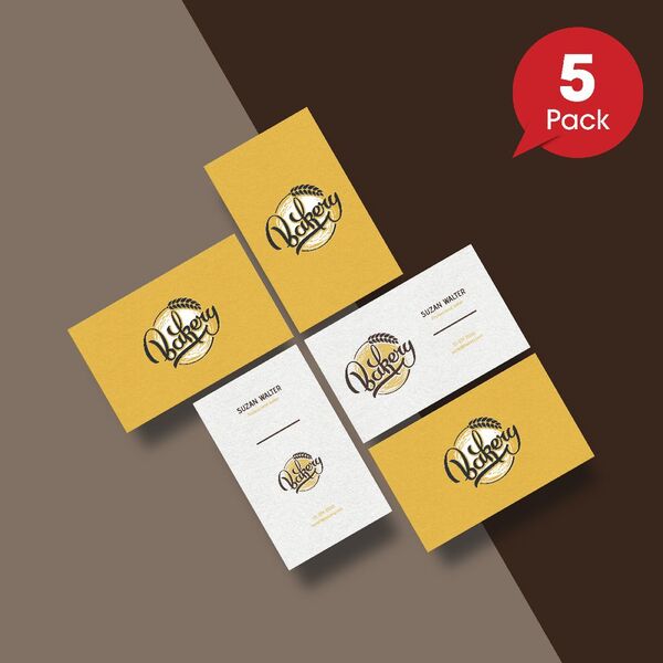 Business Card Design 5 Pack