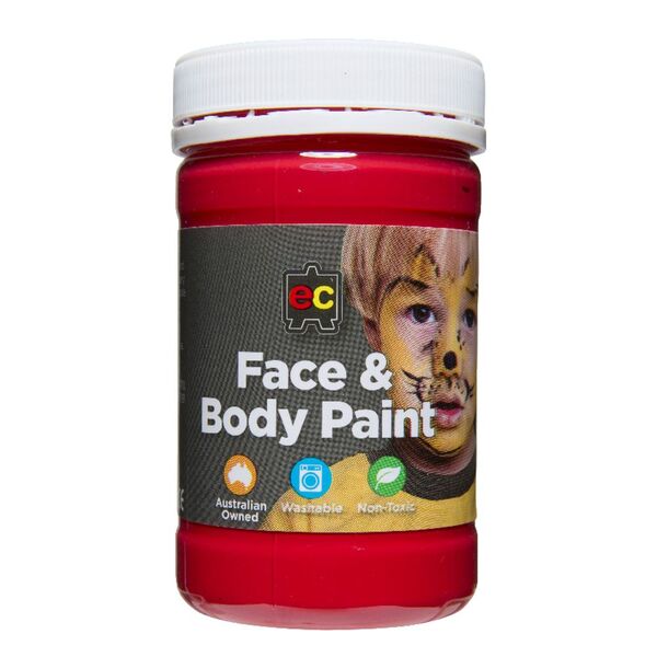 Educational Colours Face Paint Red 175 mL