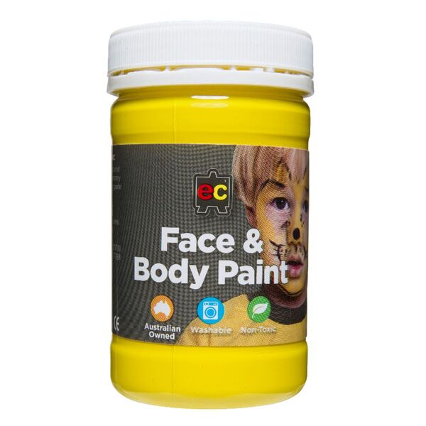 Educational Colours Face Paint Yellow 175 mL