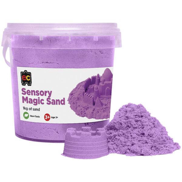 Educational Colours Magic Sand Purple 1 kg