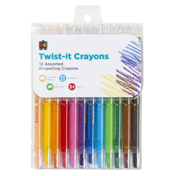 Educational Colours Twist It Crayons