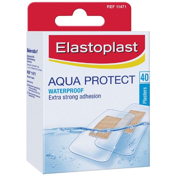 Elastoplast Aqua Protect Waterproof Plasters 40 Pack