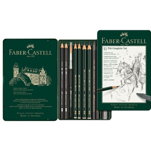 Faber-Castell Pitt Graphite Set 11 Pieces
