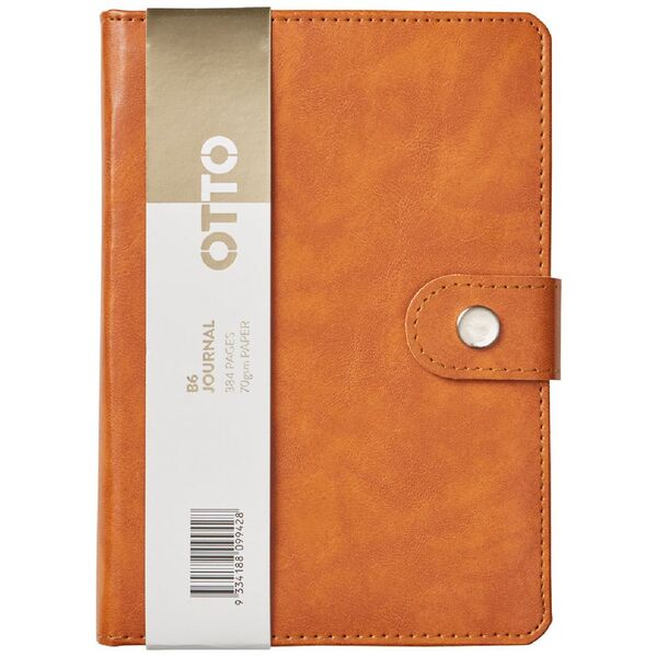 Otto B6 PU Journal 384 Pages Vintage Tan