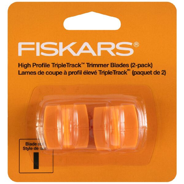 Fiskars Triple Track Replacement Trimmer Blades 2 Pack