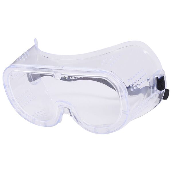 DEFY Eyewear Cover and Elastic Safety Glasses Clear