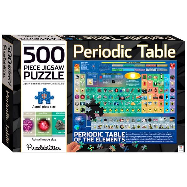 Hinkler Periodic Table Puzzle 500 Piece